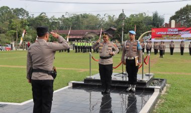 18 Personil Polres Lampung Barat Naik Pangkat Periode 01 Juli 2023