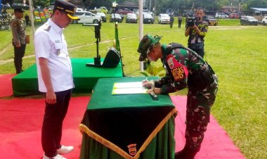 Ini Kata Bupati Saat Buka Program Pembagunan Lintas Sektoral, TMMD ke-117 Kodim 0321 Rohil