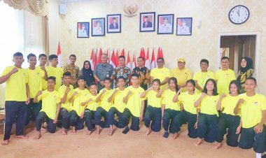 Raih Juara Umum II Pra PON 2023, Atlet Wushu Rohil Wakili Provinsi Riau