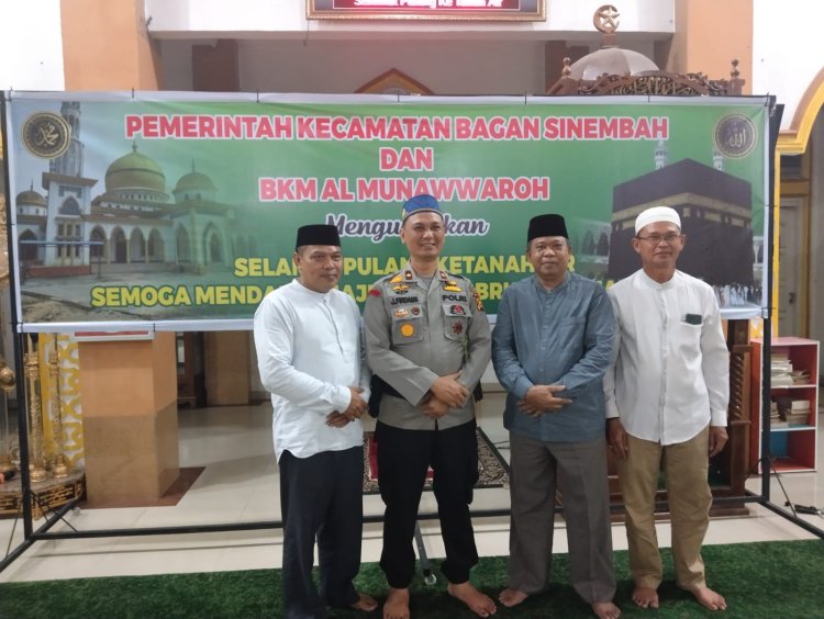 Sambut Kedatangan Jamaah Haji, Camat dan Kapolsek Bagan Sinembah : Semoga Jadi Haji yang Mabrur dan Mabruroh