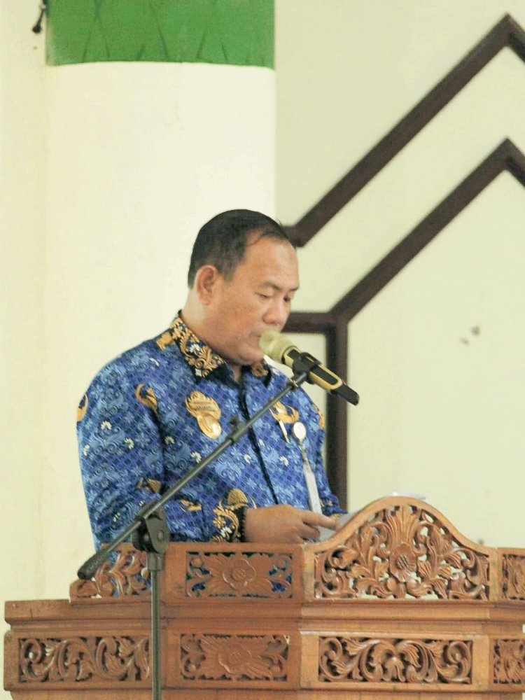 Sekda Tuba Buka Sosialisasi Pencegahan KTP,  KTA ABH dan Perkawinan Anak Tahun 2023