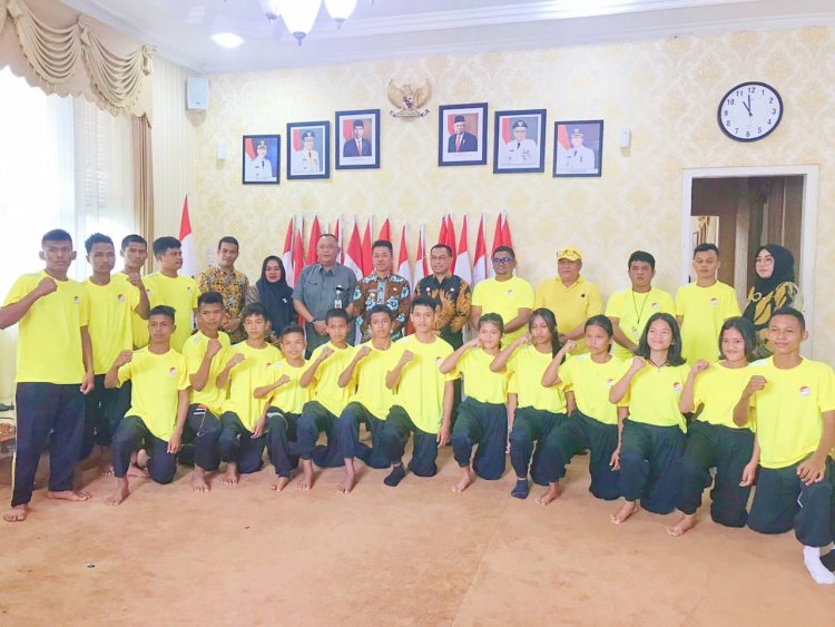 Raih Juara Umum II Pra PON 2023, Atlet Wushu Rohil Wakili Provinsi Riau