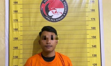Sat Narkoba Polres Binjai Tangkap Bandar Ekstasi Saat Nunggu Pembeli