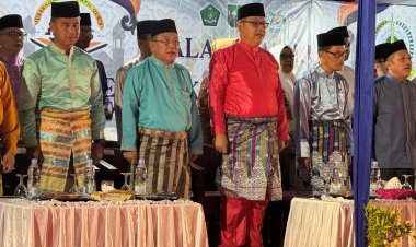 Wakili Bupati, Asisten I Hadiri Pelantikan Dewan Hakim MTQ ke XLII Provinsi Riau dan Malam Ta'aruf