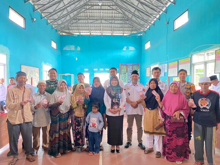 Pemerintah Pekon Puramekar Realisasi Bantuan Langsung Tunai Dana Desa Tahap Satu