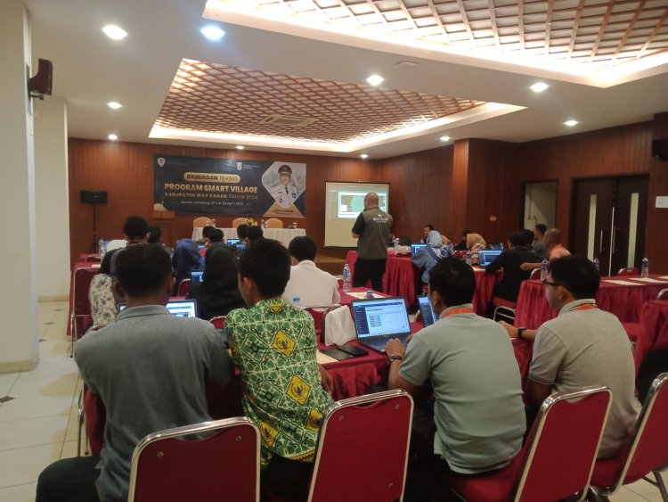 Pengguna Anggaran Bimtek Smart Village Oleh P3 Sriwijaya Tuai Pertanyan Peserta