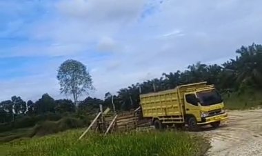 Pertambangan Quari Galian C  Diduga Ilegal Bebas Beraktifitas di Wilkum Polsek Tapung