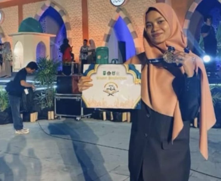 Bupati Apresiasi Putri Asal Sintong Wakili Provinsi Riau MTQ Tingkat Nasional
