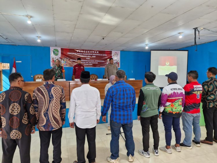 Plt. Camat Apresiasi Pengukuhan Pengurus FPK Periode 2024 - 2029