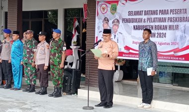 31 Orang Paskibraka Tahun 2024 Jalani Masa Karantina di Desa Bahagia, Rohil