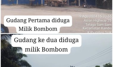 Dikonfirmasi, Kapolsek Kandis Bungkam. Terduga Pemilik Gudang Penimbunan CPO Dinilai Lecehkan Wartawan