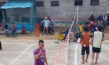 Bola Volli Putra-Putri Akhiri Perlombaan, Sambut dan Meriahkan HUT Kemerdekaan RI