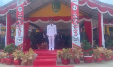 Peringati HUT Kemerdekaan RI ke-79, Kecamatan Simpang Kanan Adakan Upacara Bendera