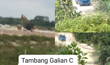 Kapolsek dan Camat Siak Hulu Bungkam Terkait Tambang Galian C Diduga Illegal. Dapat Upeti?