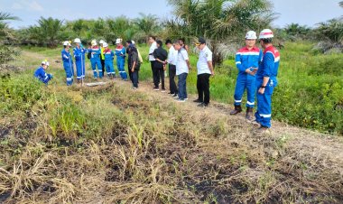 PT. Pertamina Hulu Rokan Lamban Tangani Limbah, DLH Rohil Surati Ditjen GAKKUM - KLHK RI