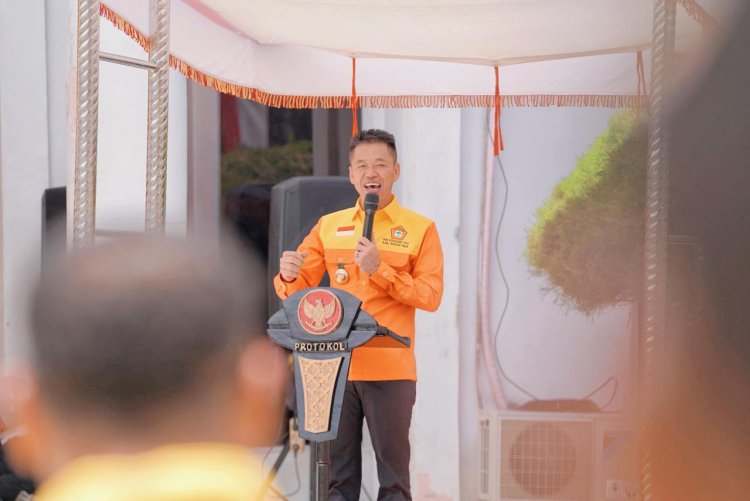 Bupati Rohil Kukuhkan Pengurus Kosgoro 1957 Tingkat Kecamatan dan Kepenghuluan