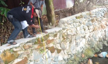 Dugaan Mark-Up Pembangunan Turap di Desa Pandau Jaya, Kampar, Dipetieskan?