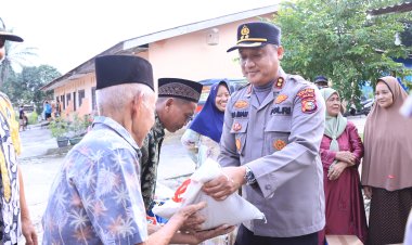 Pererat Jalinan Silaturahmi, Kapolres Rohil Kunjungan ke Masyarakat Ujung Tanjung
