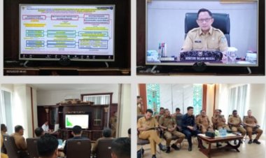 Bersama Mendagri, Sekdakab Rohil Ikuti Rakor Persiapan Pelantikan Kepala Daerah Terpilih