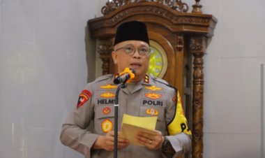 Kapolda dan Wakapolda Lampung Hadiri Peringatan Isra Mikraj 1446 H di Masjid Al-Ikhlas Polda Lampung