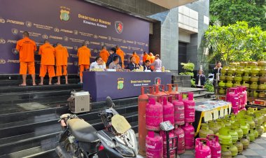 Polisi Ungkap Kasus Pengoplosan Gas Elpiji di Bekasi dan Jakarta