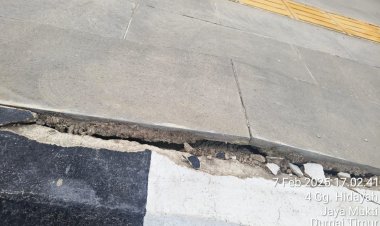 Ini Temuan Atas Proyek Pedestrian Jalan Janur Kuning Kota Dumai Senilai Rp. 9,4 Miliar