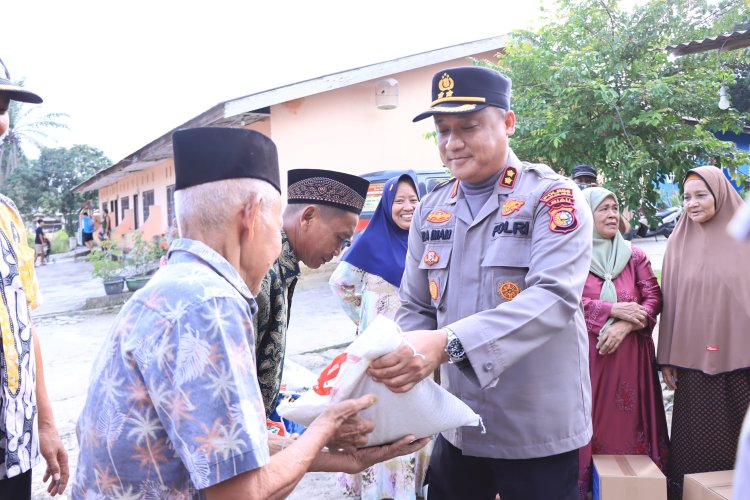 Pererat Jalinan Silaturahmi, Kapolres Rohil Kunjungan ke Masyarakat Ujung Tanjung