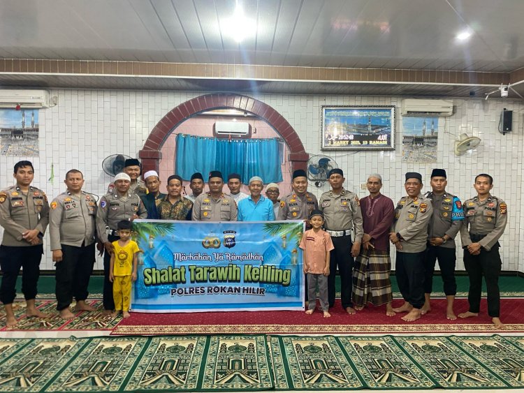 Kapolsek Bangko Pusako Bukber dan Serahkan Santunan Anak Yatim dan Dhuafa