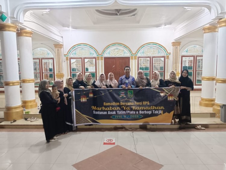 Forci RPS Santuni Anak Yatim, Wakil Bupati Rohil : Bulan Penuh Berkah