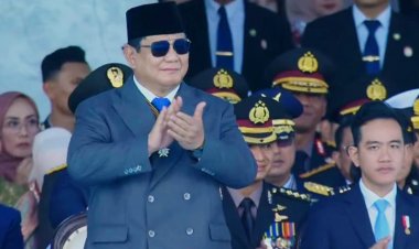 Prabowo di HUT Bhayangkara ke-79: Polisi Harus Rasakan Jeritan Hati Rakyat, Jangan Mau Dirusak!