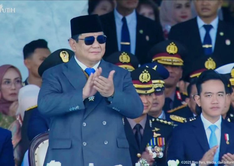 Prabowo di HUT Bhayangkara ke-79: Polisi Harus Rasakan Jeritan Hati Rakyat, Jangan Mau Dirusak!