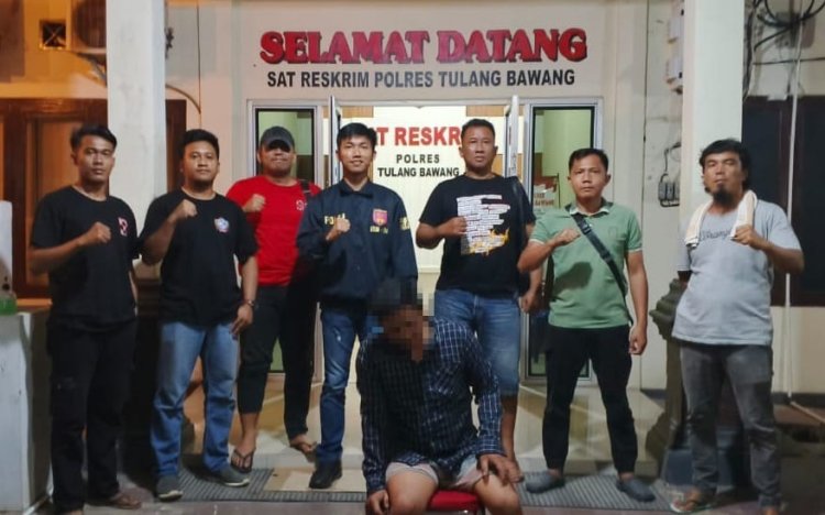 Tekab 308 Presisi Polres Tulang Bawang Tangkap Pelaku Curas Yang Sudah Beraksi di 6 TKP