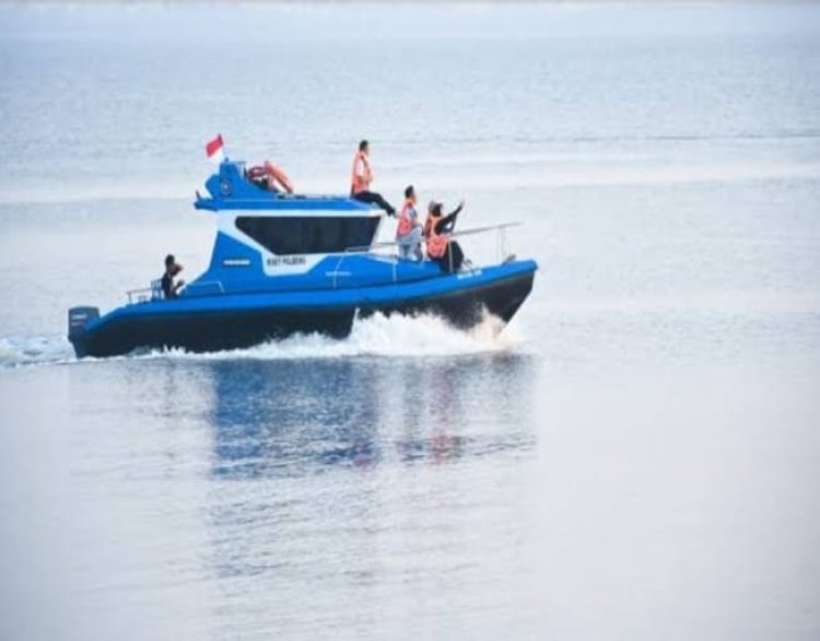 Apresiasi Kapal Buatan Polbeng, Bupati Rohil Dorong Kerjasama Dukung Armada Pesisir