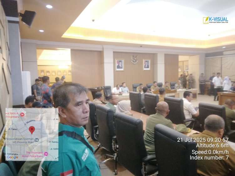 Unjuk Rasa TNTN Menggeliat di Jantung Kota Pekanbaru, Lalu Lintas Diatur Ulang