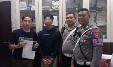 Pengendara KLX Tidak Pakai Helm, Ditangkap Karena Buang Ekstasi