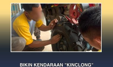 Warga Binaan Lapas Kelas I Bandar Lampung Produksi Semir Ban Premium di Bengkel Kerja