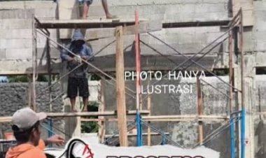 Carut Marut Pembangunan Gerai KDMP di Merbau Mataram, Dikerjakan Pihak ke Tiga dan Lalai K3