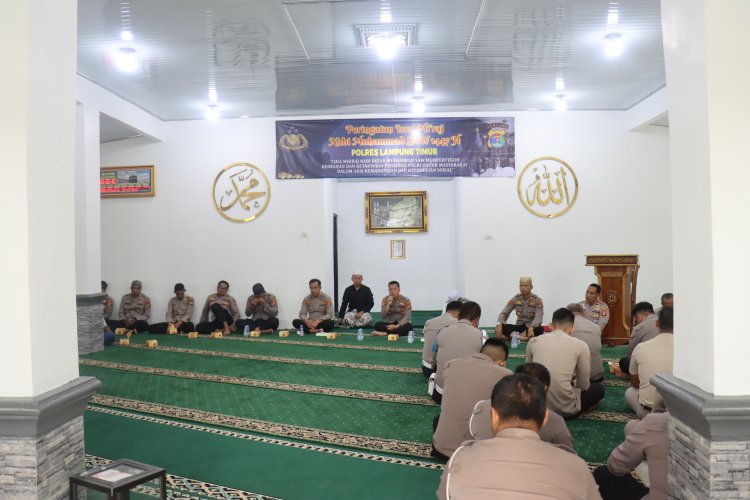 Polres Lampung Timur Gelar Peringatan Isra Mi’raj Nabi Muhammad SAW 1447 H / 2026 M