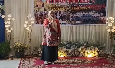 Kompak, Kolaborasi Komite dan Wali Murid Sukseskan Acara Pelepasan Siswa Kelas VI UPT SDN 024 Tanah Merah