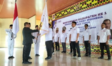 Muskab ke-1, Eko Terpilih Secara Aklamasi Sebagai Ketua SMSI Lampung Timur