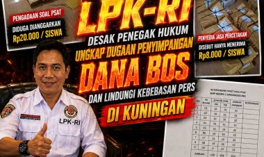 LPK-RI Desak Penegak Hukum Ungkap Dugaan Penyimpangan Dana BOS dan Lindungi Kebebasan Pers di Kuningan