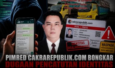Pimred Cakrarepublik.com Bongkar Dugaan Pencatutan Identitas, Nama Anggota Kodam / XIX Tuanku Tambusai Ikut Dicatut Oknum