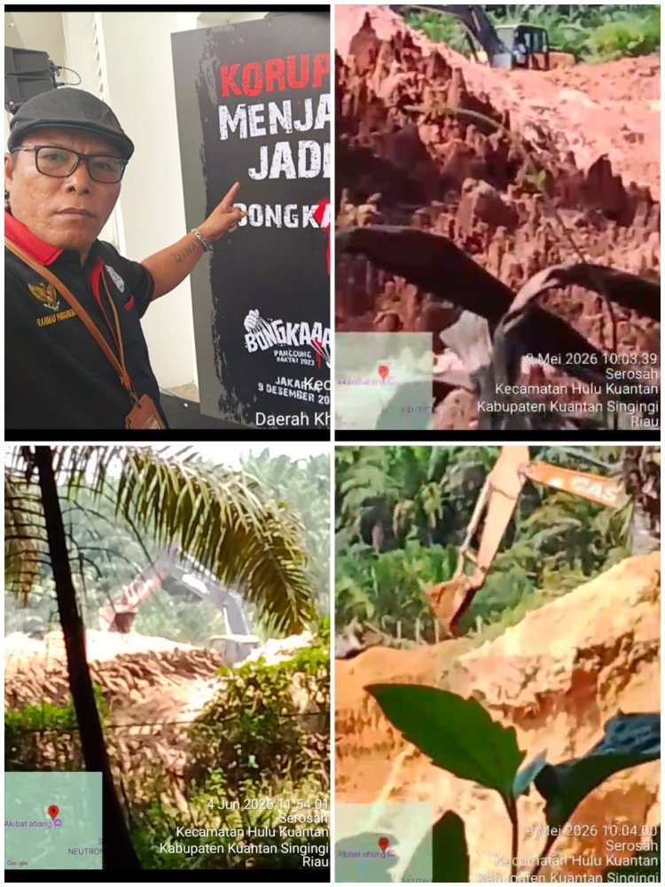 Dinilai Tak Mampu Kerja, Ketua LSM Gakorpan Riau Minta Kapolres Kuansing Dicopot