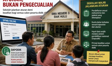 Ormas LCI-Riau : Penerimaan Siswa Harus Berlandaskan Aturan, Bukan Pengecualian