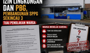 Diduga Belum Kantongi Izin Lingkungan dan PBG, Pembangunan SPPG Sekincau 3 Tuai Penolakan Warga