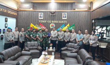Tingkatkan Sinergitas, Kapolres Kampar AKBP Boby Putra Ramadhan Gelar Safari Silaturahmi Lintas Sektoral