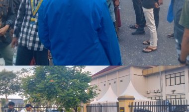 PC PMII Pekanbaru Gelar Doa Bersama di Mapolda Riau, Desak Pengusutan Kasus Pengeroyokan Pengurus