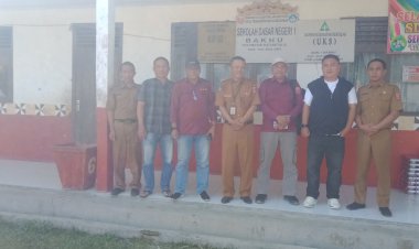 Aliansi Jurnalis Persada Lampung Barat Tinjau Langsung SDN 1 Bakhu, Pastikan Pengerjaan Dana DAK Revitalisasi Sesuai Juknis dan RAB