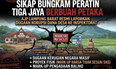 Sikap Bungkam Peratin Tiga Jaya Berubah Petaka: AJP Lampung Barat Resmi Laporkan Dugaan Korupsi  Dana Desa ke Inspektorat