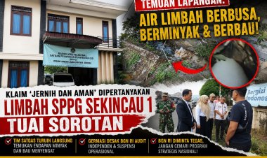 Viral! Klaim Limbah SPPG Sekincau 1 Aman Dipatahkan Temuan Lapangan, GERMASI Desak BGN Suspensi Operasional
